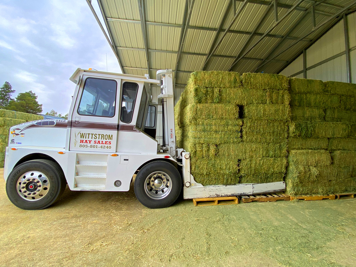 Rent your hay squeeze from Wittstrom Hay Sales!